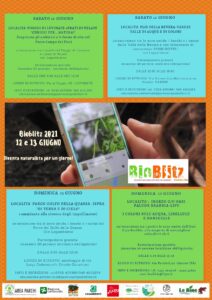 Evento Bioblitz 2021-Diventa Naturalista per un giorno