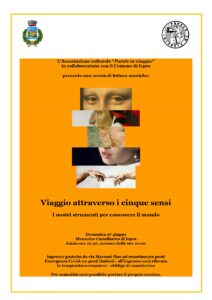 Viaggio Attraverso i 5 sensi. Serata di Letture Sceniche.