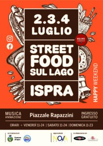ROLLING TRUCK STREET FOOD: ARRIVA A ISPRA IL CIBO DI STRADA – 2, 3 e 4 luglio 2021