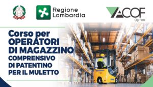 CORSO GRATUITO LOGISTICA DI MAGAZZINO