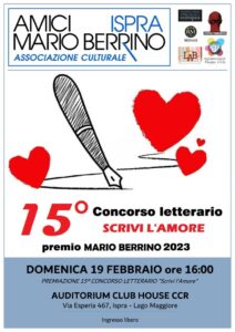 15′ Concorso letterario scrivi l’amore