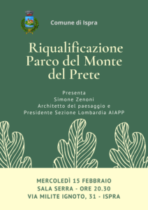 Riqualificazione Parco del Monte del Prete