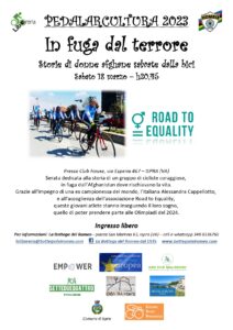 “In fuga dal terrore; storie di donne Afgane salvate dalla bici”