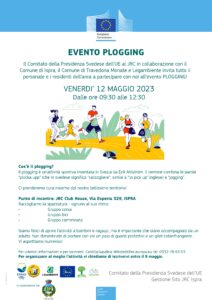 Evento Plogging Venerdì 12 Maggio