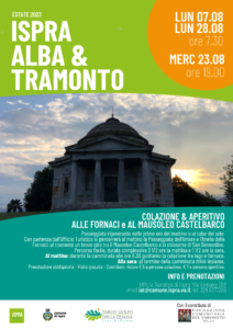 Passeggiata al tramonto – mercoledì 23 agosto ore 19.00