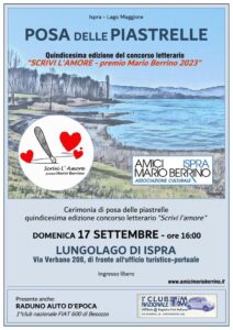 Posa delle Piastrelle “Concorso Letterario Scrivi l’Amore”