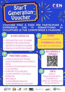 Bando StarT per giovani 16-29 anni