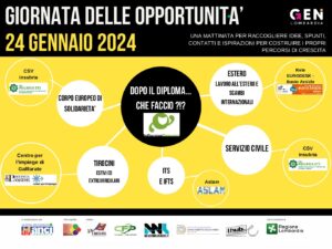 GIORNATA DELLE OPPORTUNITA’ 24 GENNAIO 2024